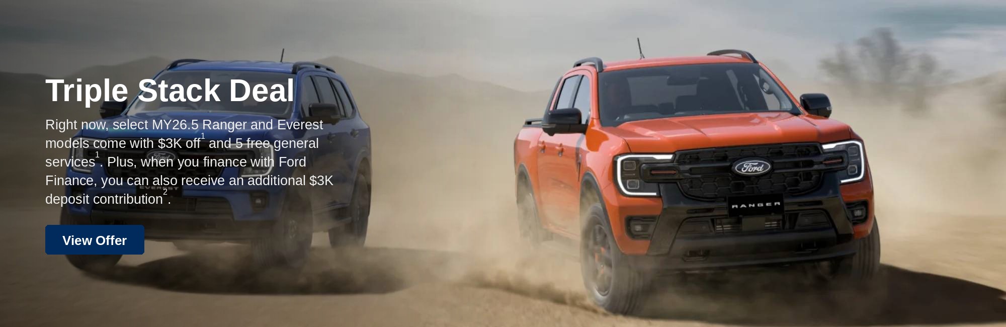 Ford Triple Stack Desktop